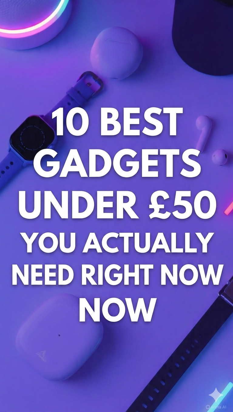 10 Best Gadgets Under £50 You Actually Need Right Now